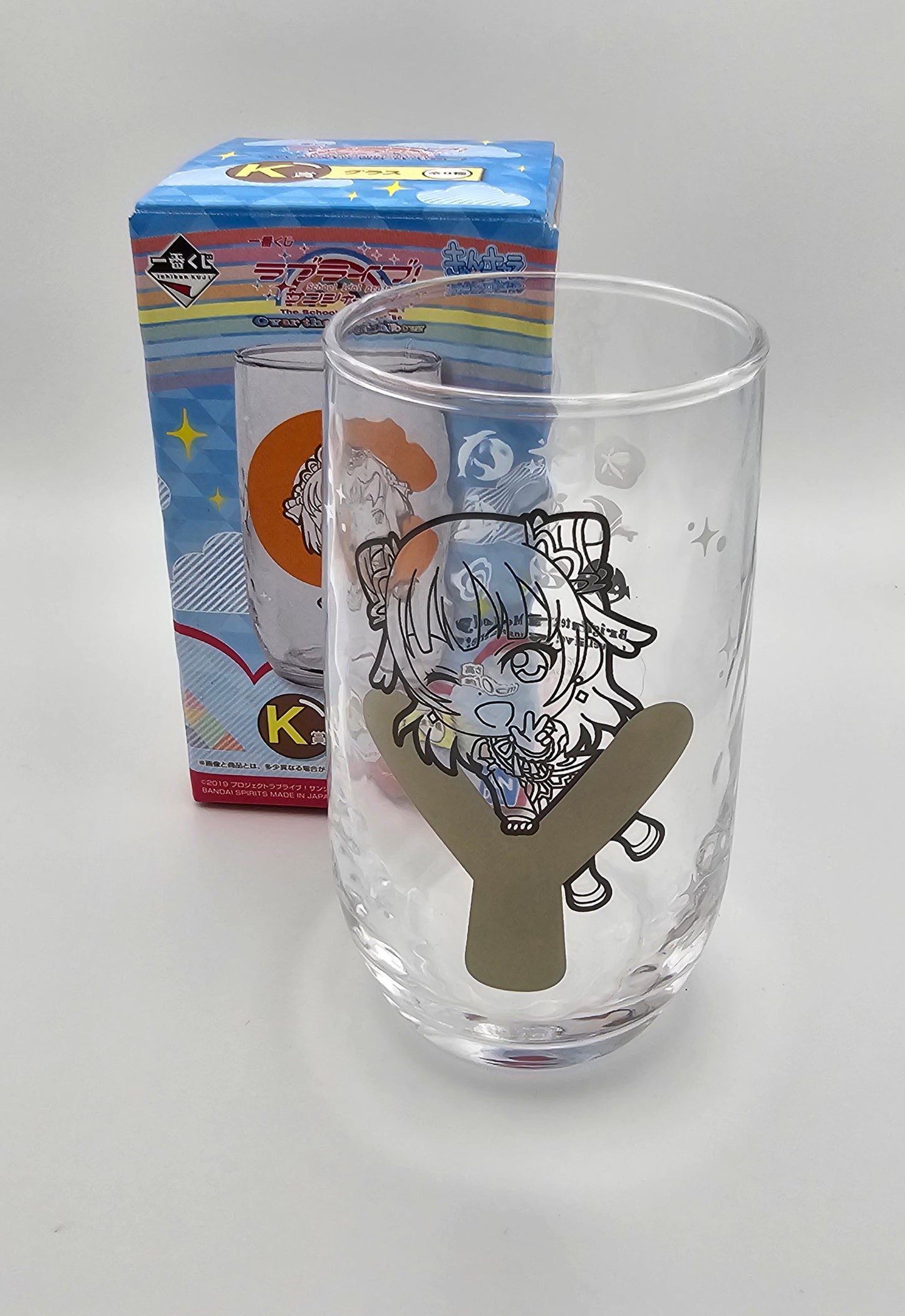 Ichiban Kuji Love Live Sunshine! Over The Rainbow Glass