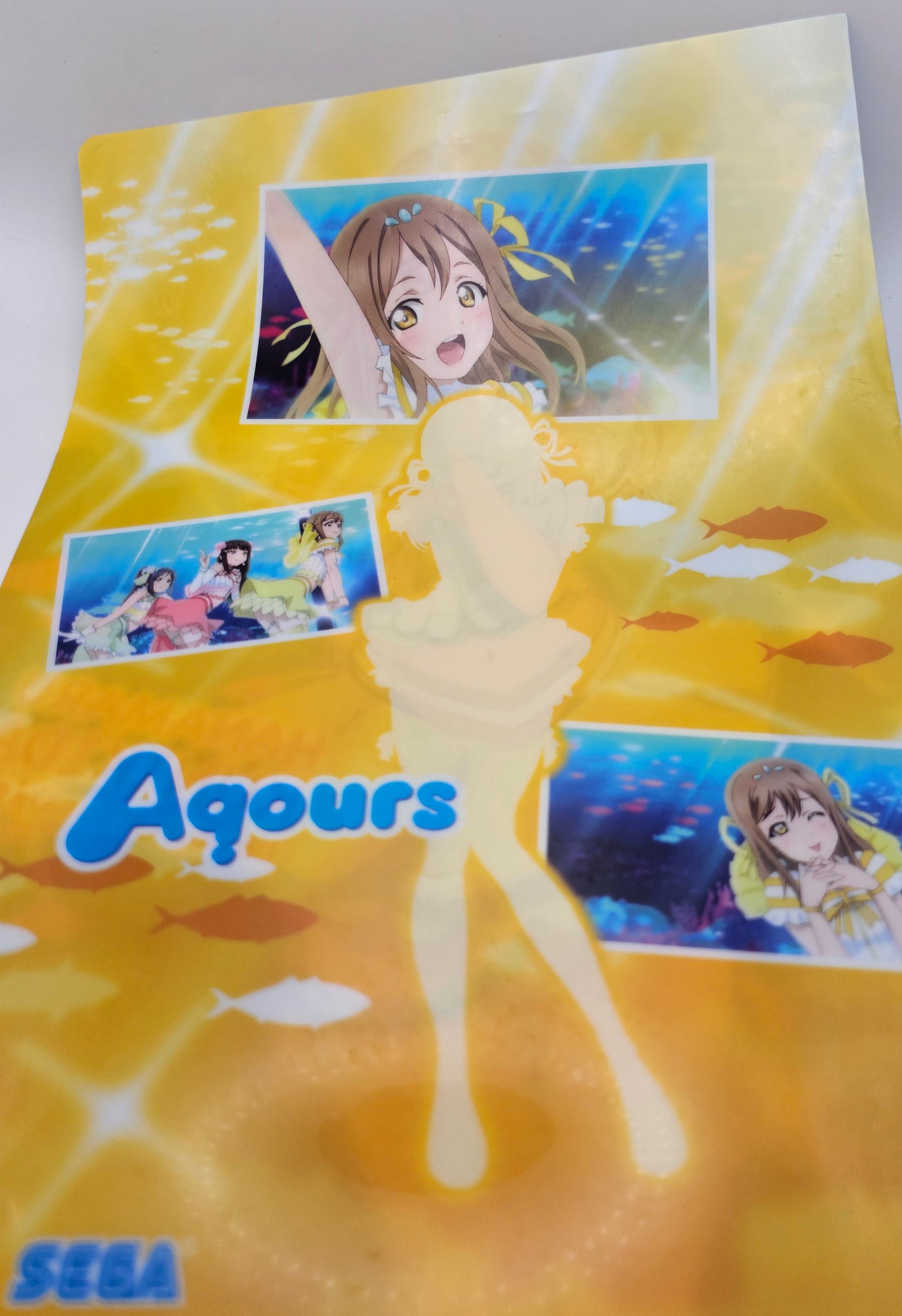 Love Live! Sunshine! Hanamaru Kunikida clear file aquarium ver