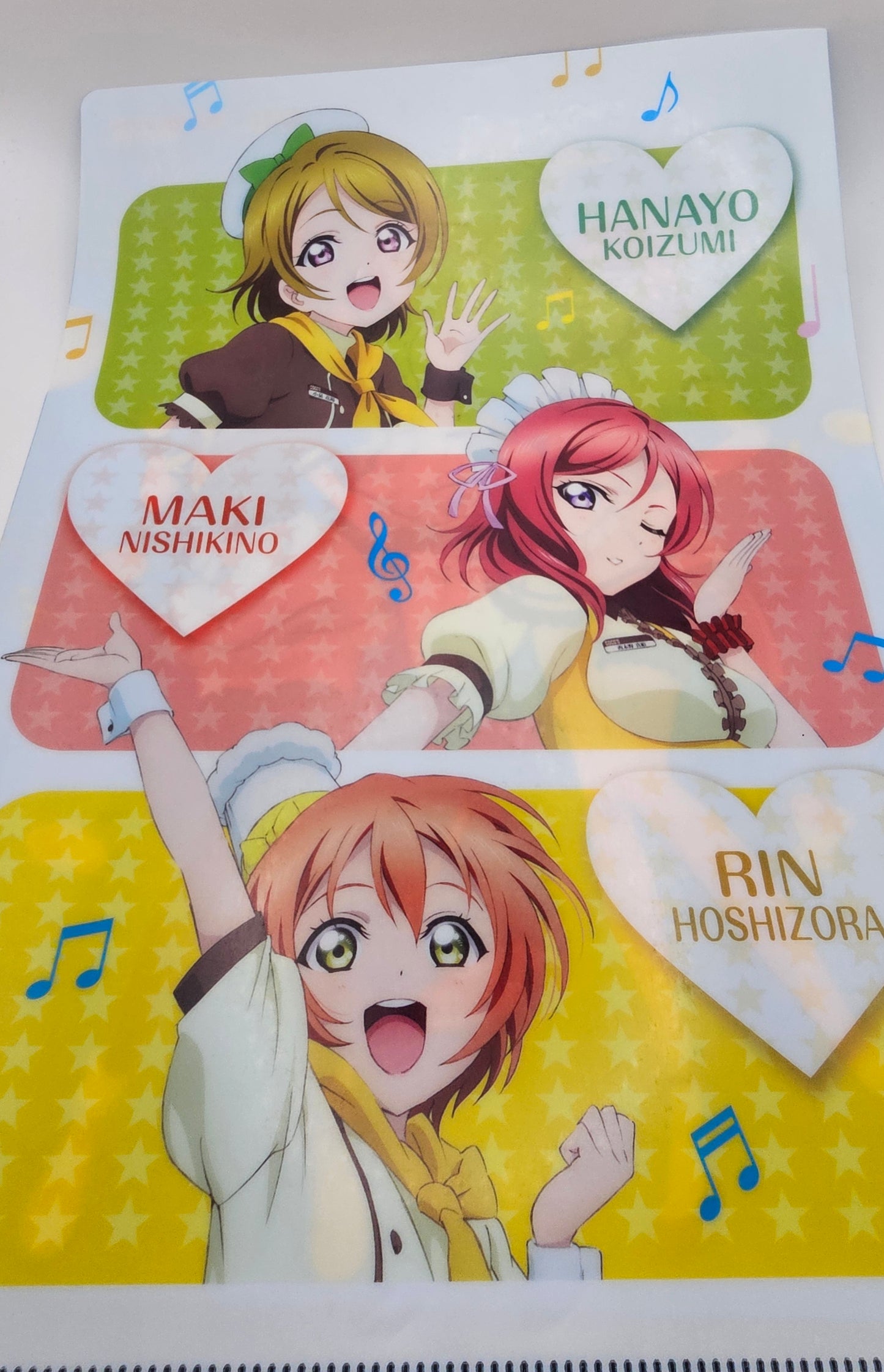 Love Live Clear file: Maki, Rin, Hanayo