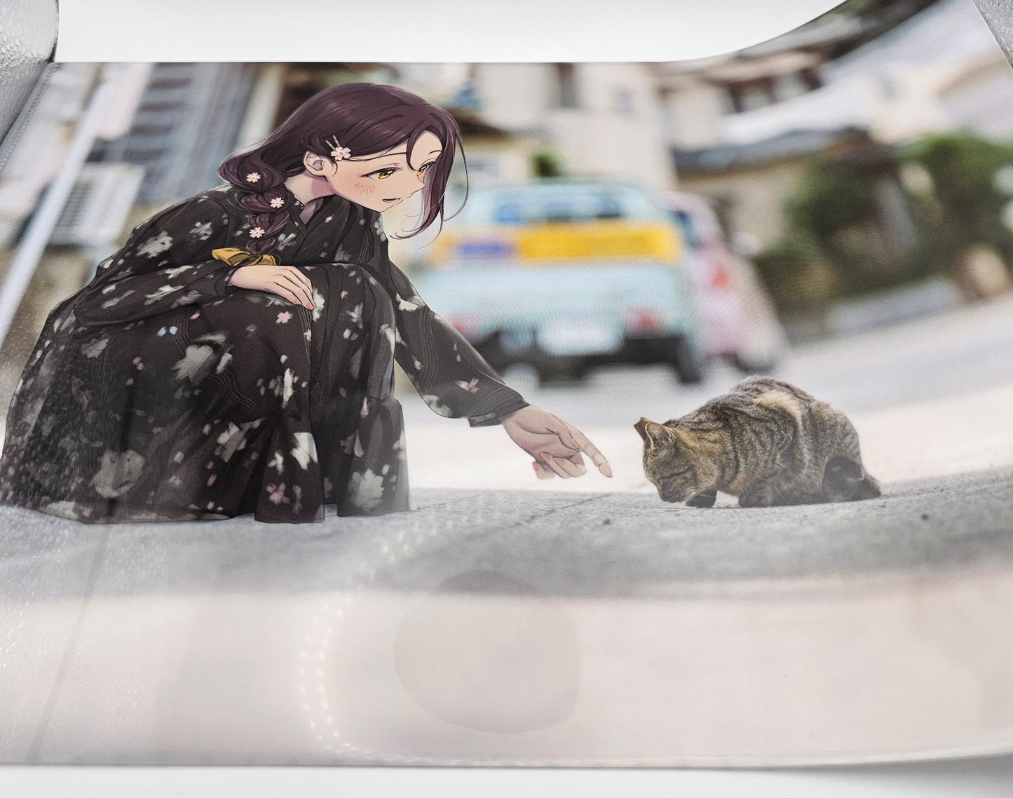 Love live school idol project Riko with cat clear file
