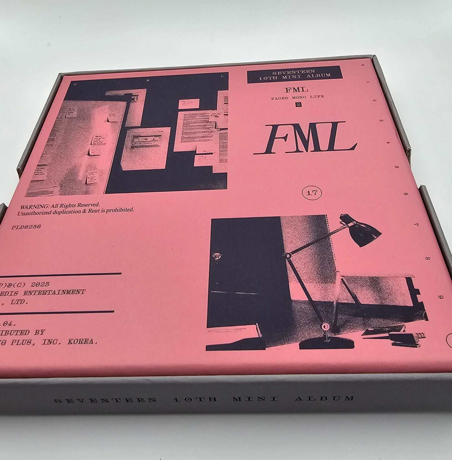 SEVENTEEN FML 10th Mini Album FADED MONO LIFE Ver.