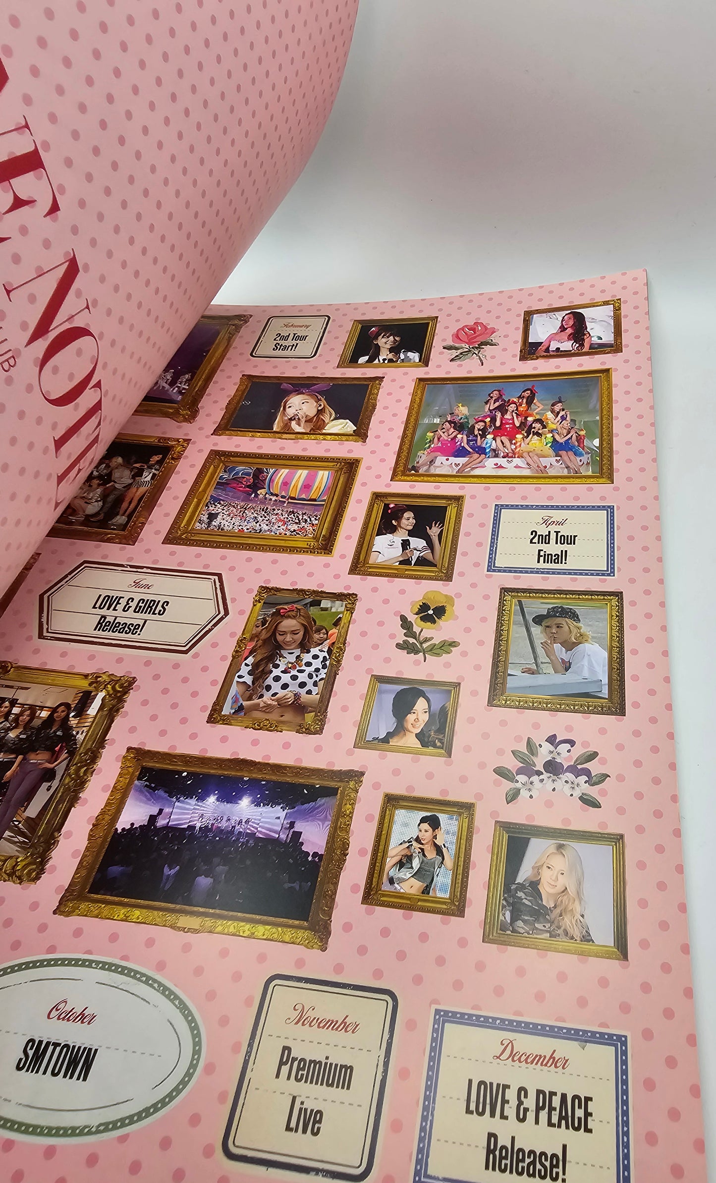 SNSD GIRL'S GENERATON SONE Japan Offical Fanclub 02 Book