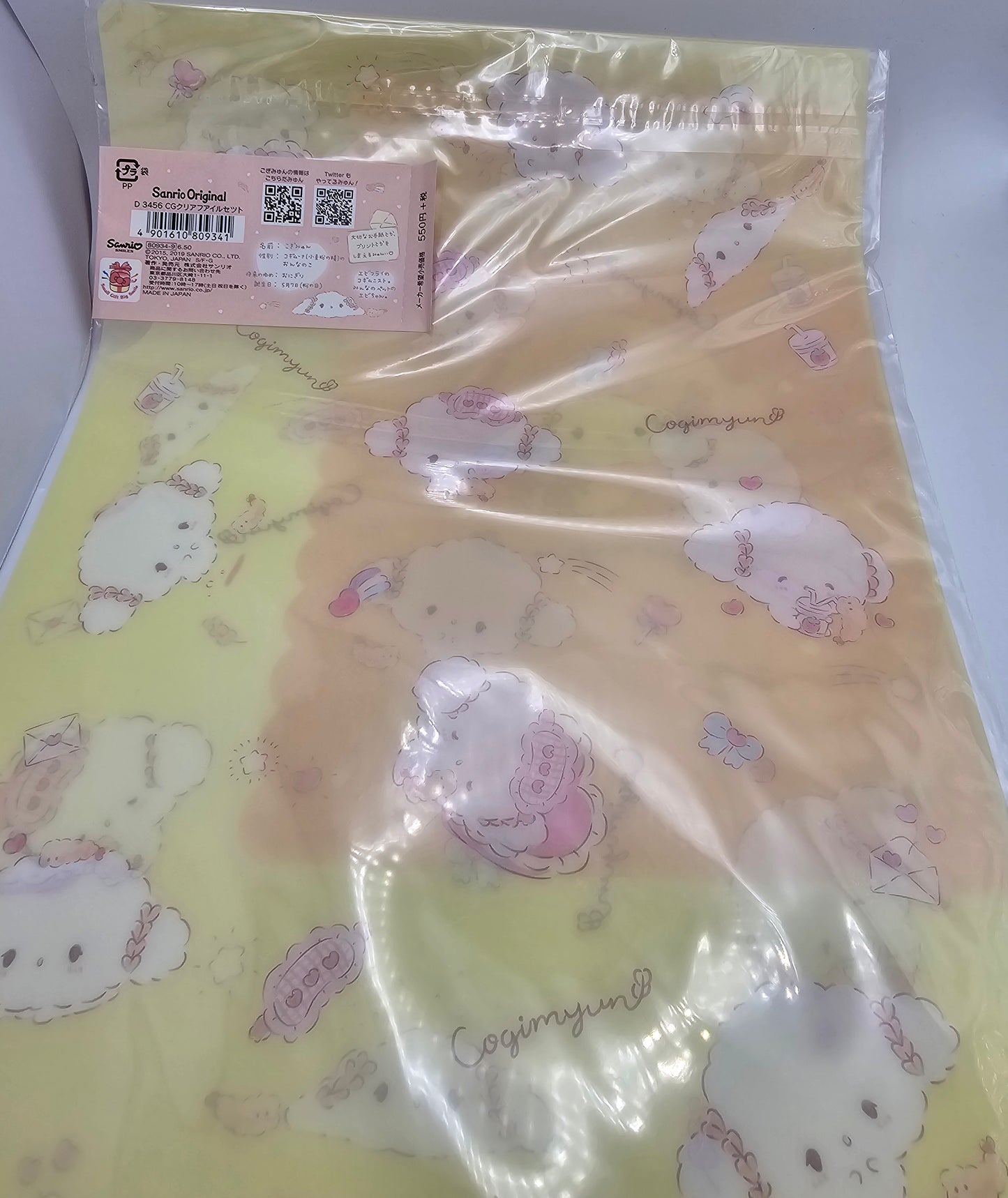 Sanrio Cogimyun clear file