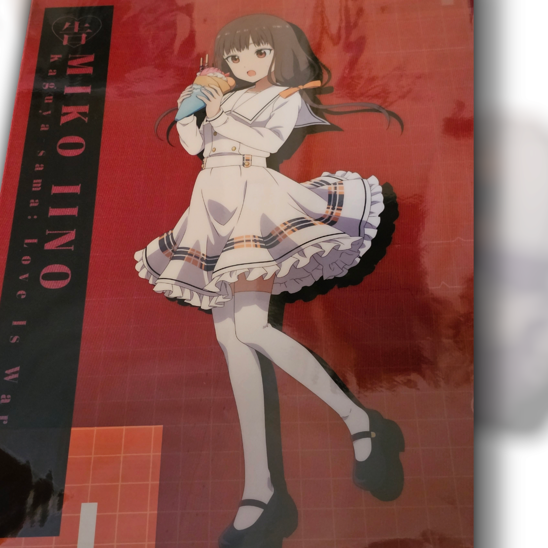 Love is war, Chika and Miko A4 clear files