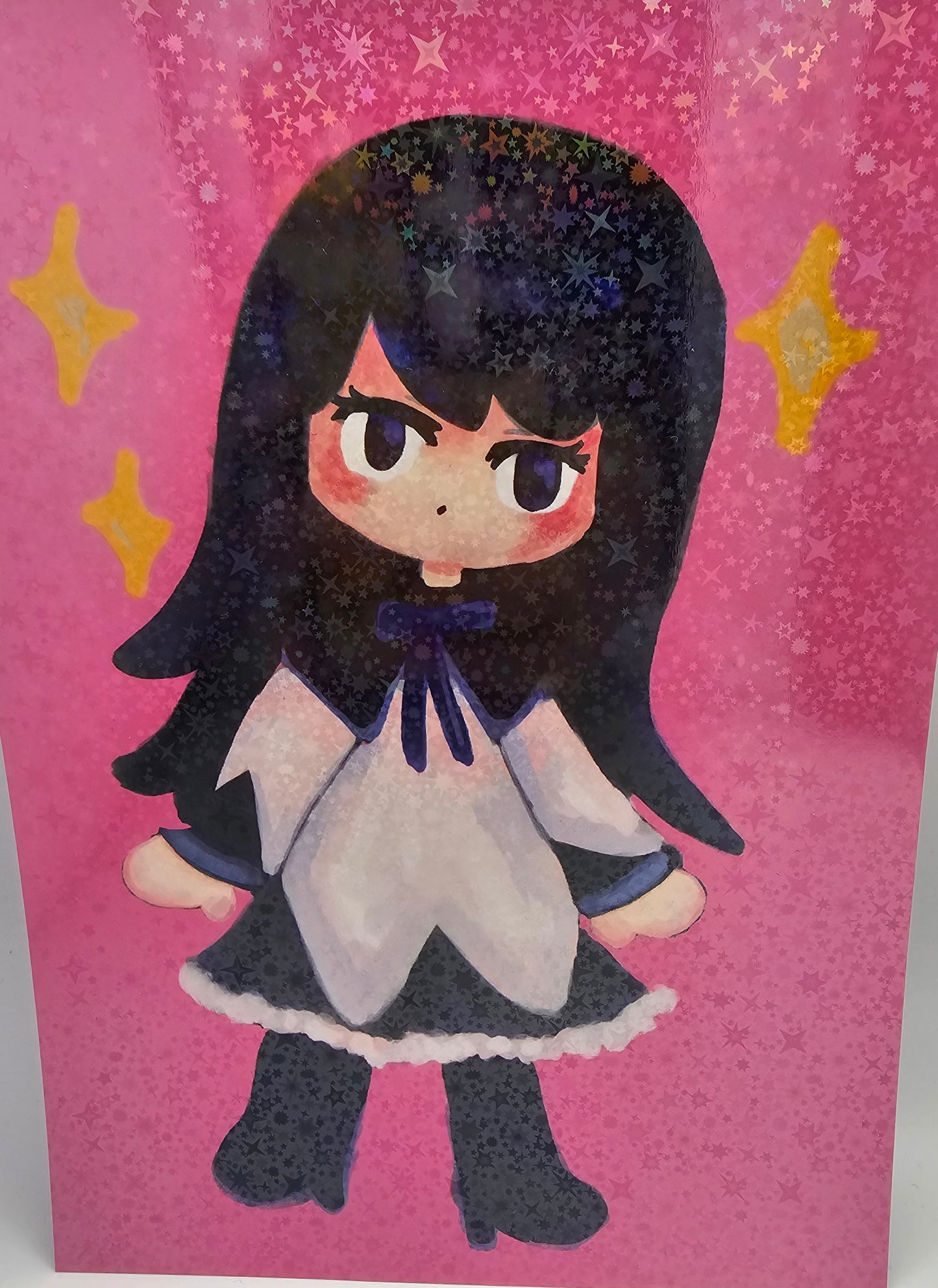 Madoka and Homura poster print A5 "Puella Magi Madoka Magica"
