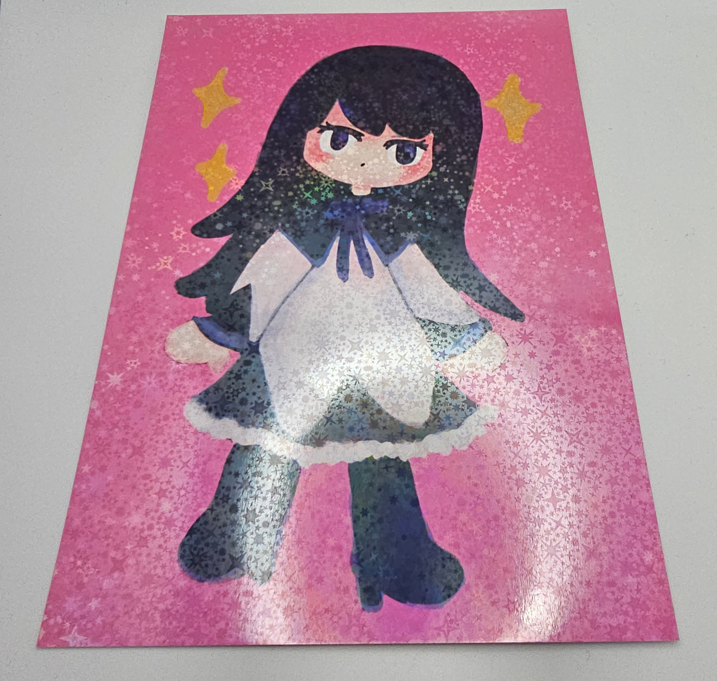 Madoka and Homura poster print A5 "Puella Magi Madoka Magica"