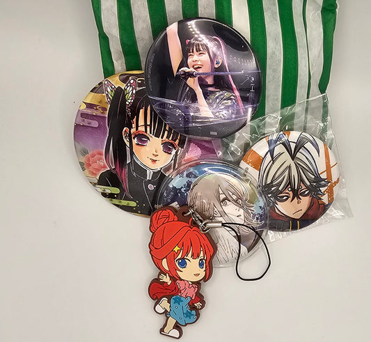 Keychain bundle (includes 5 Keychain or pins)