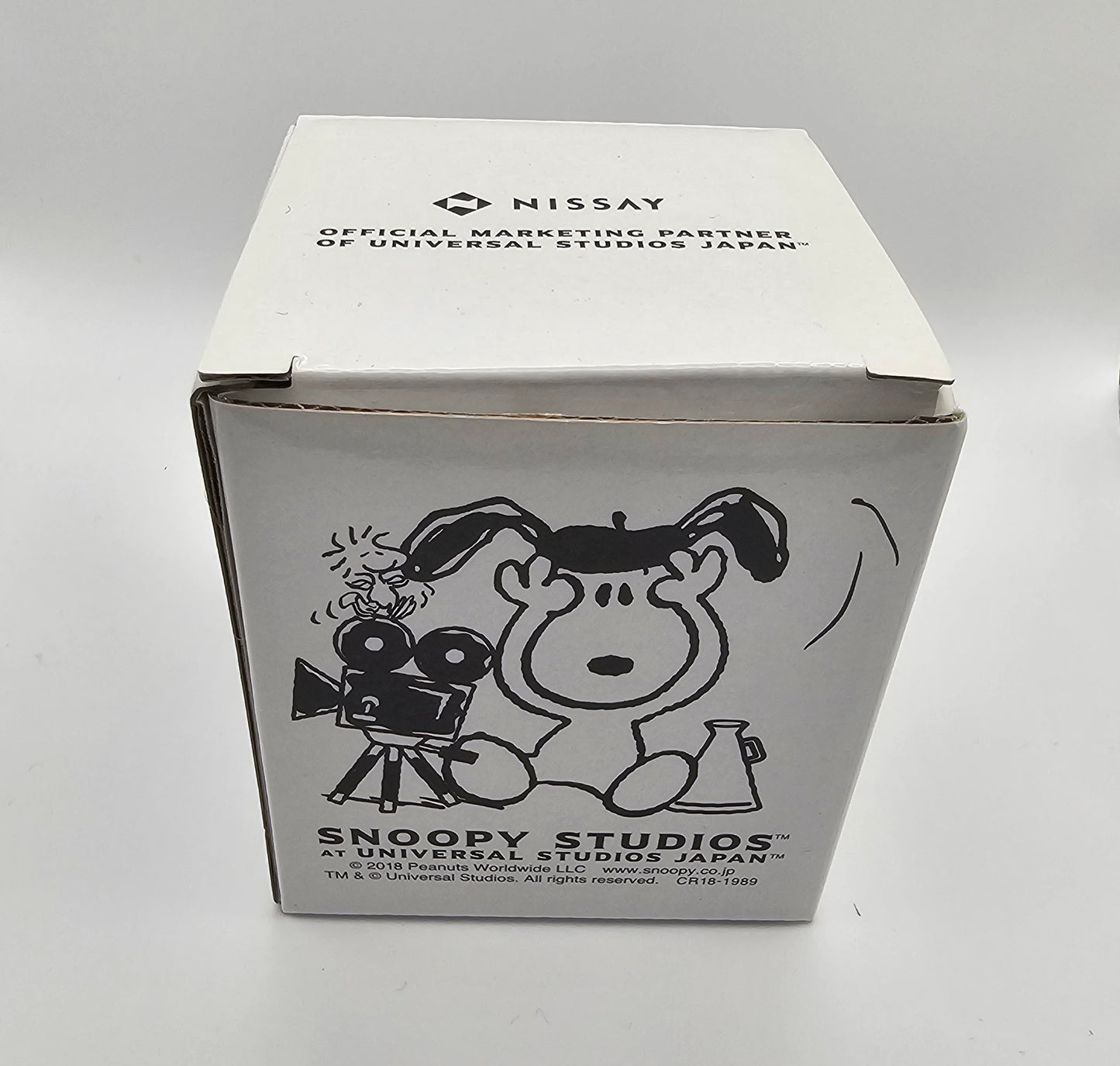Snoopy nissay mug with rubber heat Procter