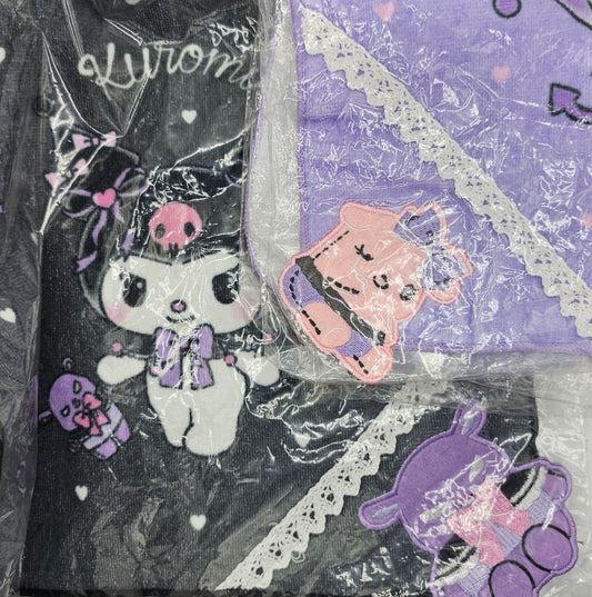 Sanrio Japan Kuji: Kuromi Kuji: Kuromi Small Towel