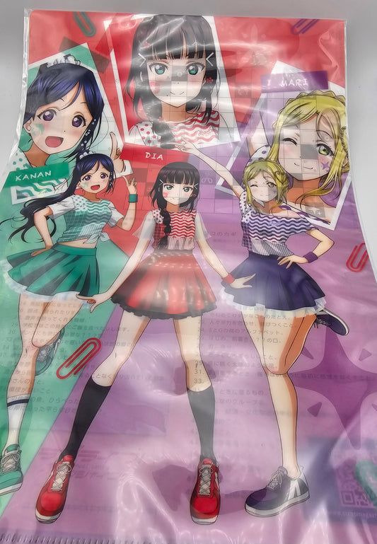 Love live sunshine! clear file: Kanon, Dia, Mari