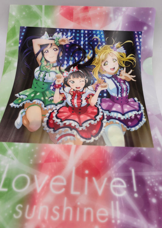 Love live! Sunshine!  clear file Kanaon, Dia, Mari