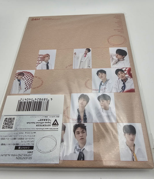 SEVENTEEN Single Album 24H Japan Press CD