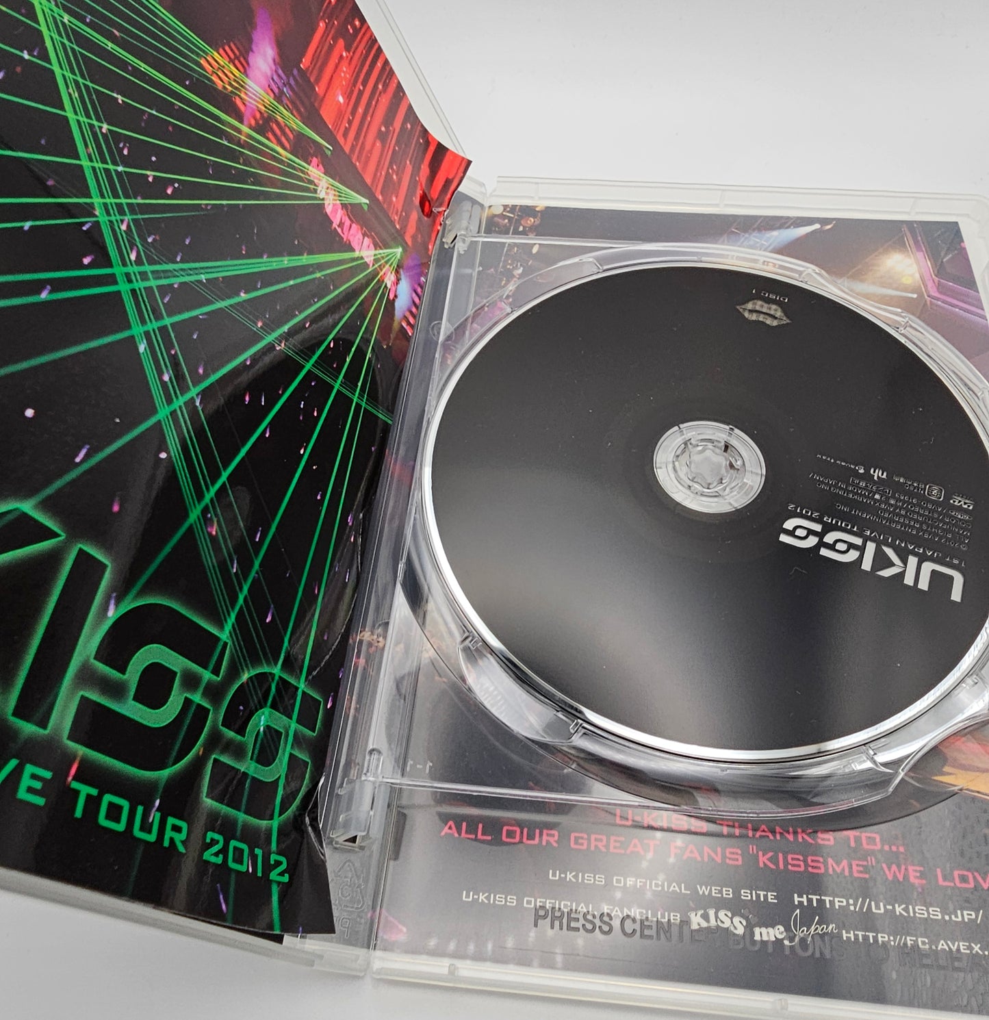 Ukiss 2012 Japan Live Tour Concert DVD
