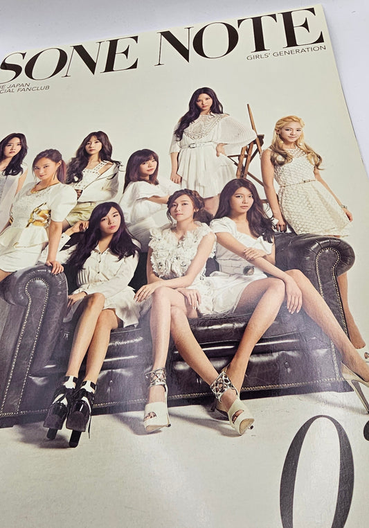 SNSD GIRL'S GENERATON SONE Japan Offical Fanclub 03 Book