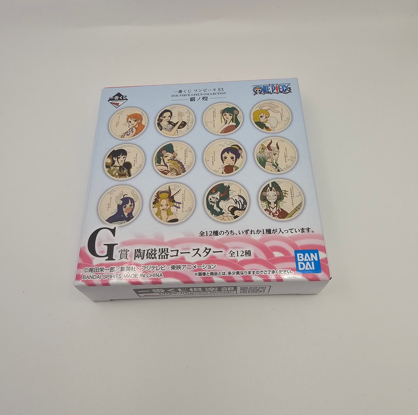 Ichiban Kuji One Piece Ex Girl's Collection Ceramic Coaster 3.5in