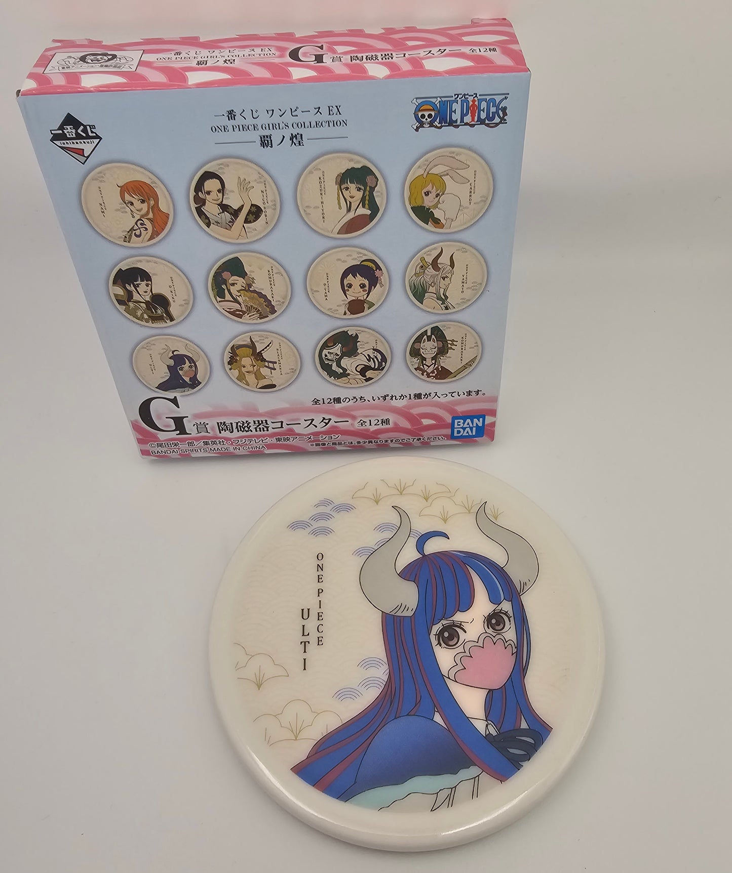 Ichiban Kuji One Piece Ex Girl's Collection Ceramic Coaster 3.5in