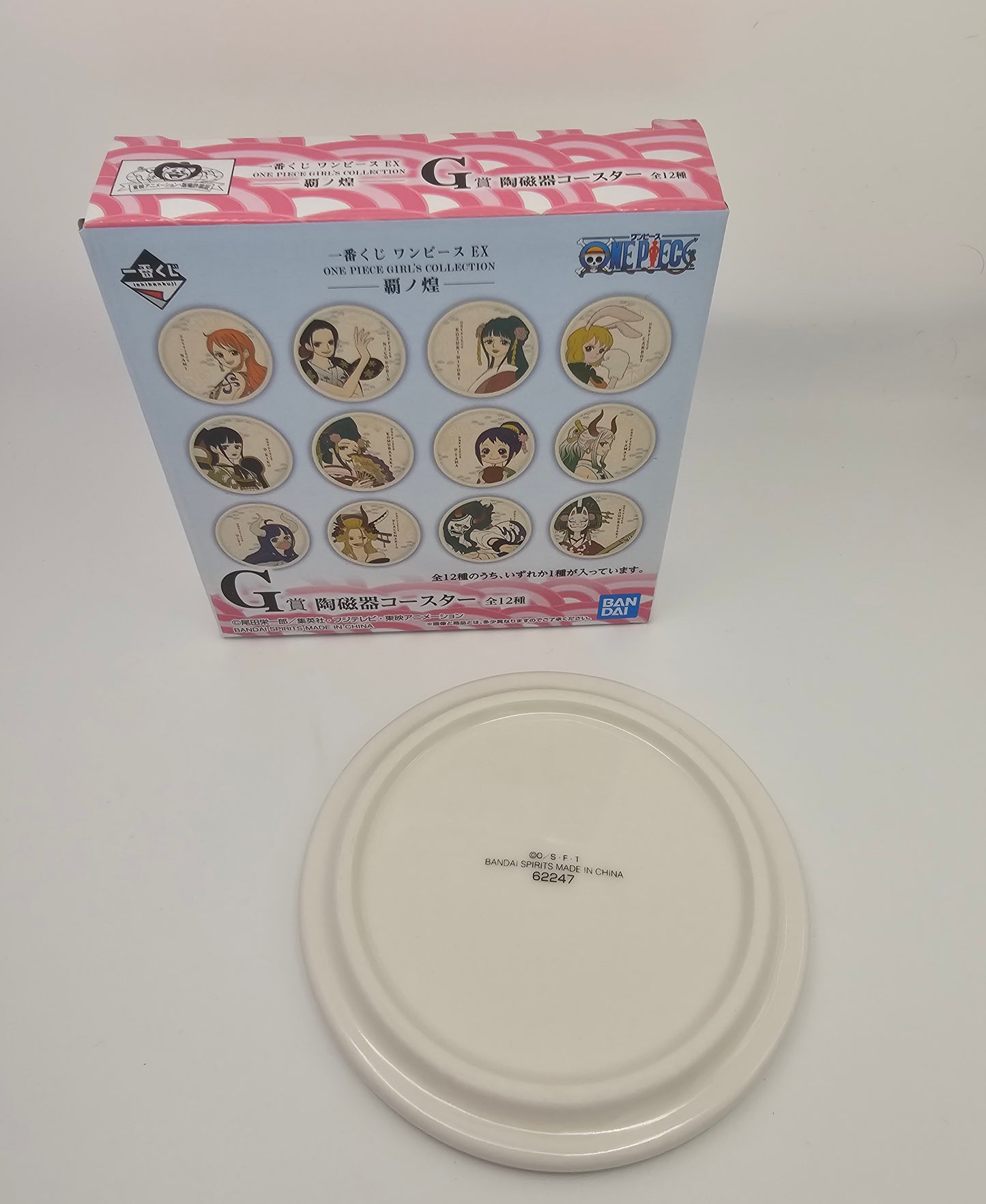 Ichiban Kuji One Piece Ex Girl's Collection Ceramic Coaster 3.5in