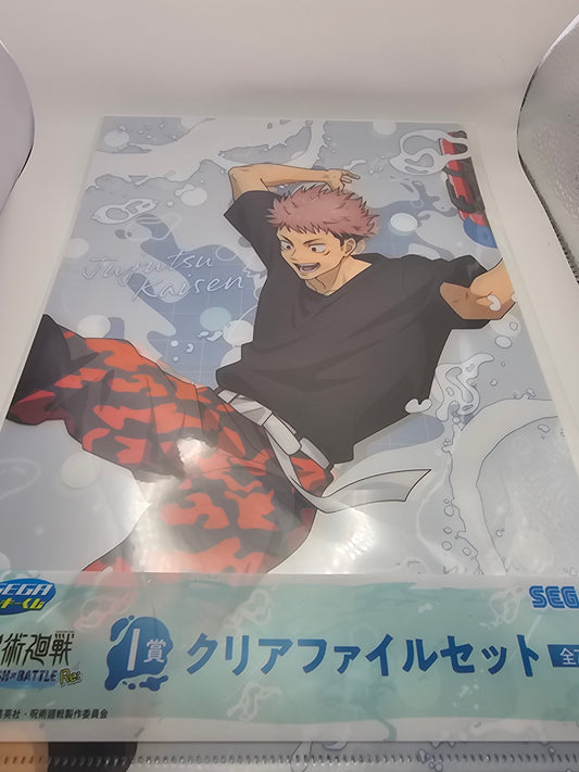 Ichiban Kuji Jujutsu Kaisen Yuji Itadori Clear File