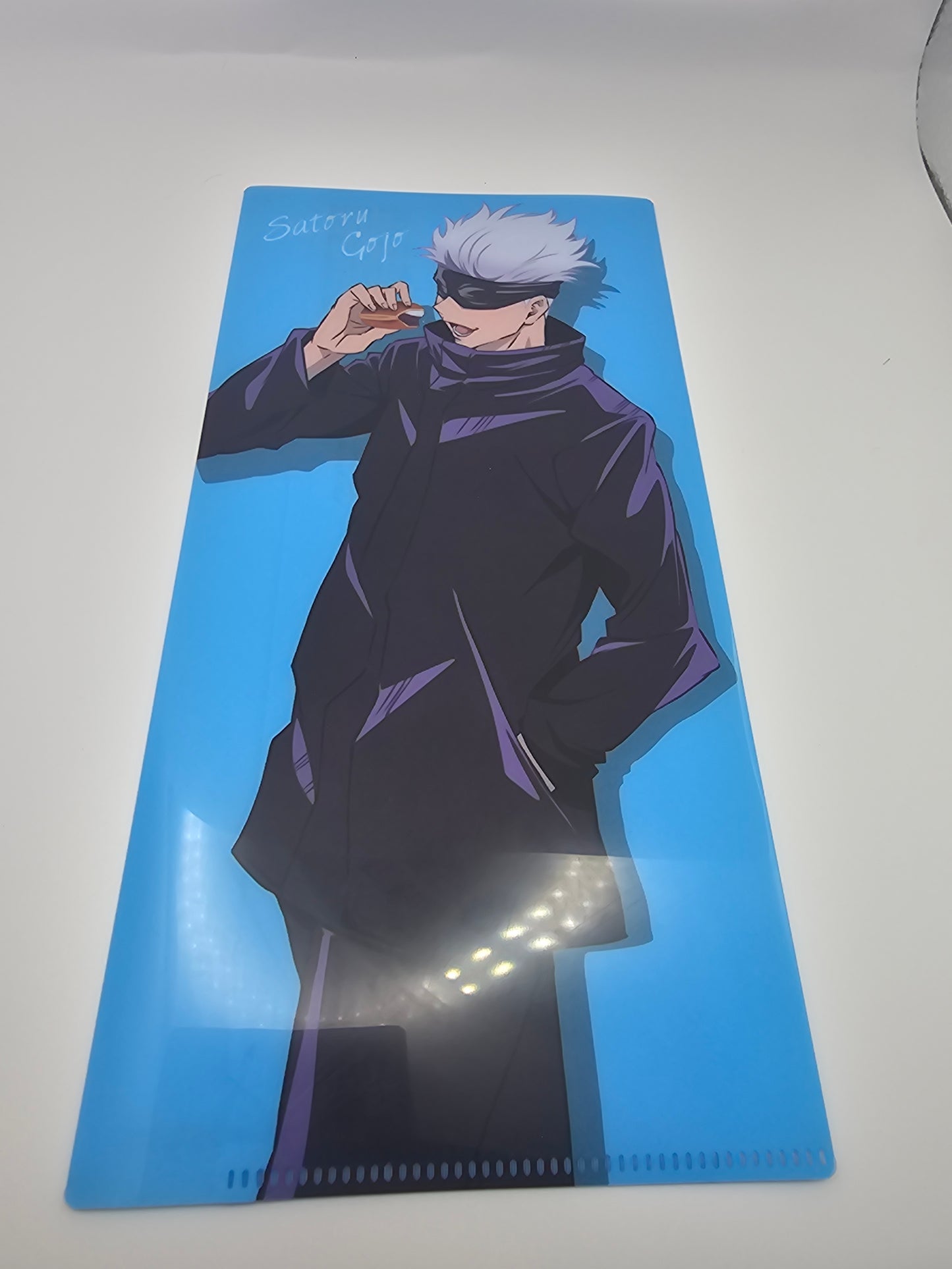 LAWSON Jujutsu Kaisen Satoru Gojo + Megumi Fushiguro clear file