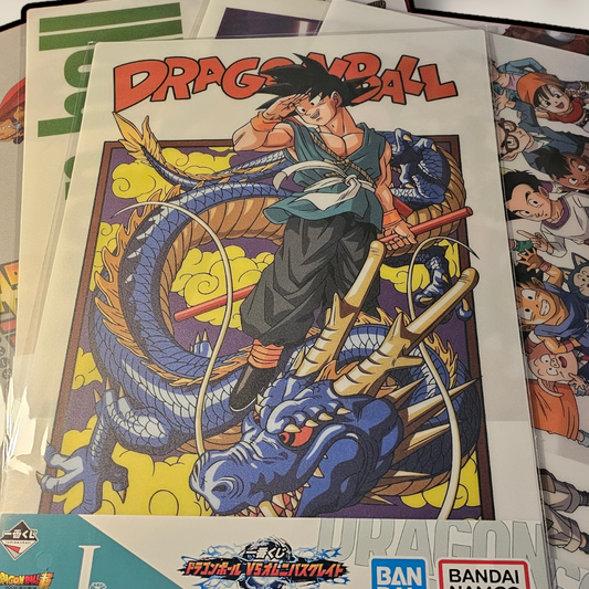 Ichiban kuji dragon ball prize I vinyl poster