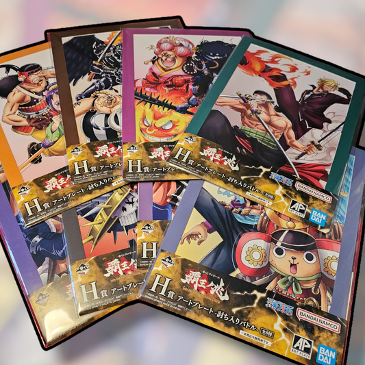 Ichiban kuji One piece hard card poster
