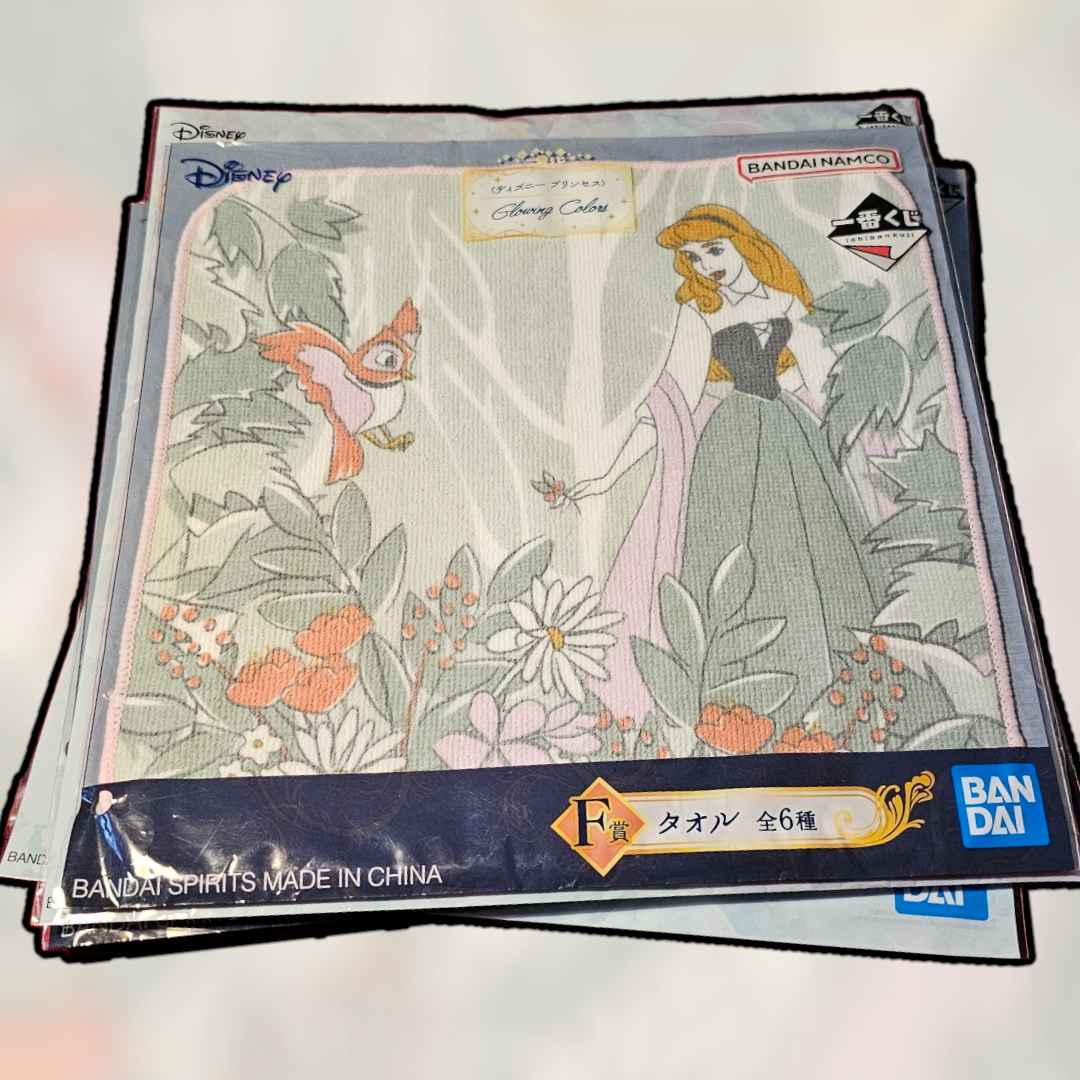 Ichiban Kuji Disney Princesses Hand towels F-Prize