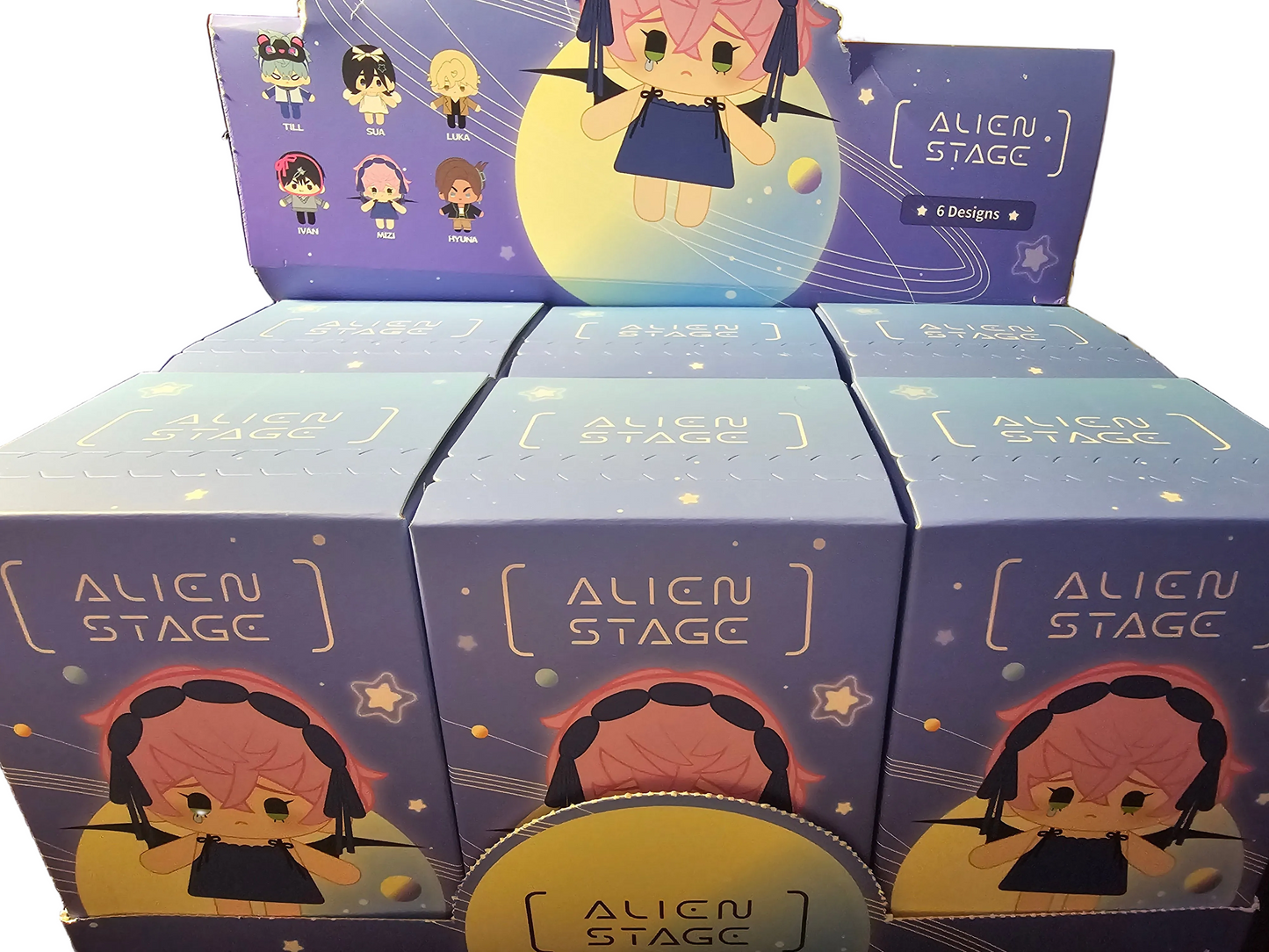 Alien stage mini plush blind box