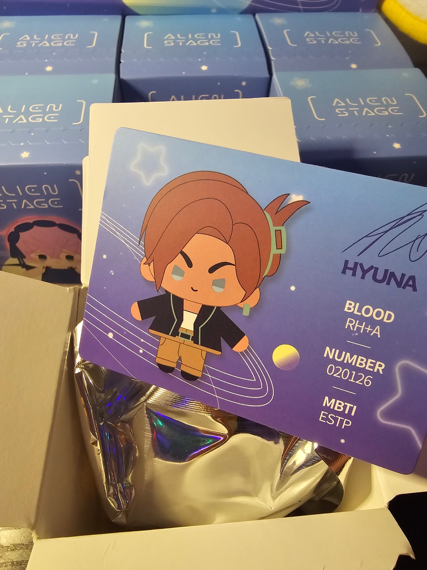 Alien stage mini plush blind box